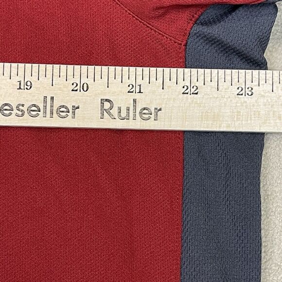 The North Face Polo Shirt Mens Red Extra Large Vapor Wick Large Outdoor‎ Adult - Picture 4 of 11